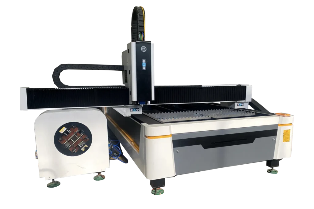 flat rotary fiber laser cutter