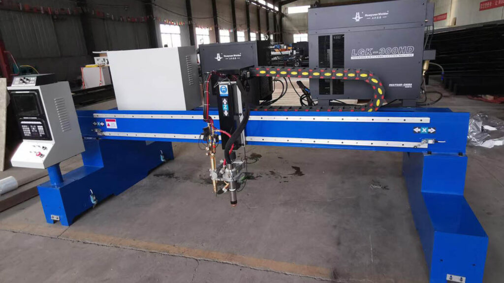 Gantry plasma cutting machine