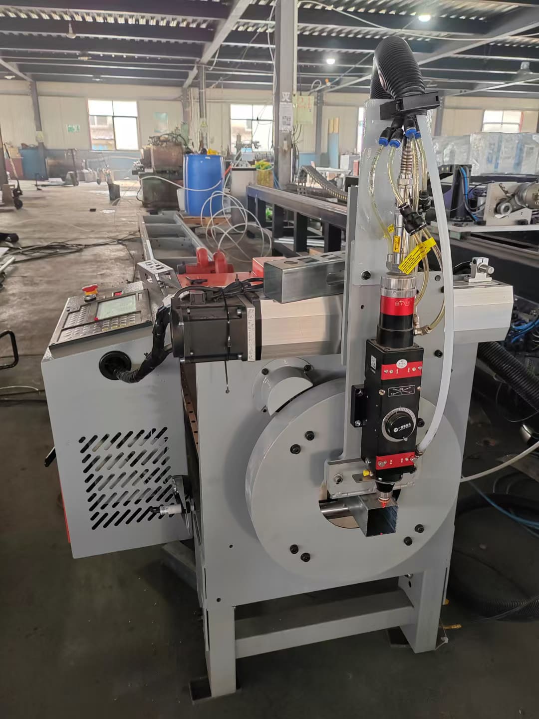 laser tube pipe cutting machine with small model