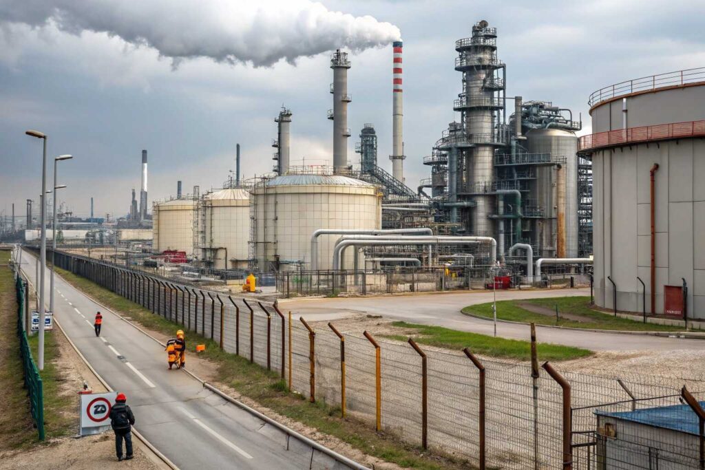 chemical plant
